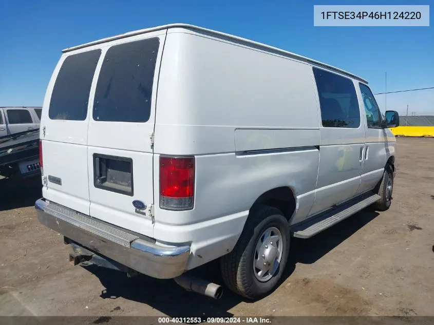 2006 Ford E-350 Super Duty Commercial/Recreational VIN: 1FTSE34P46H124220 Lot: 40312553