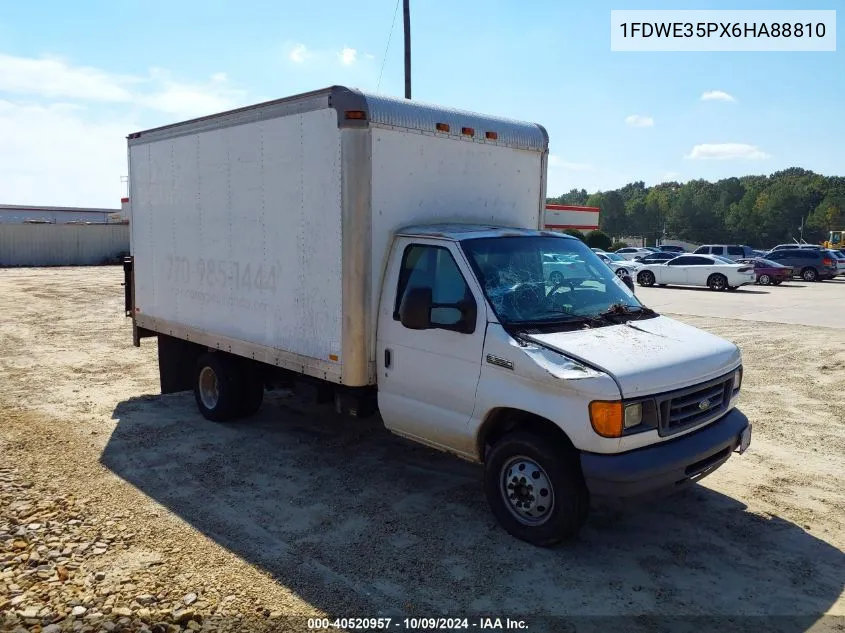 2006 Ford E-350 Cutaway VIN: 1FDWE35PX6HA88810 Lot: 40520957