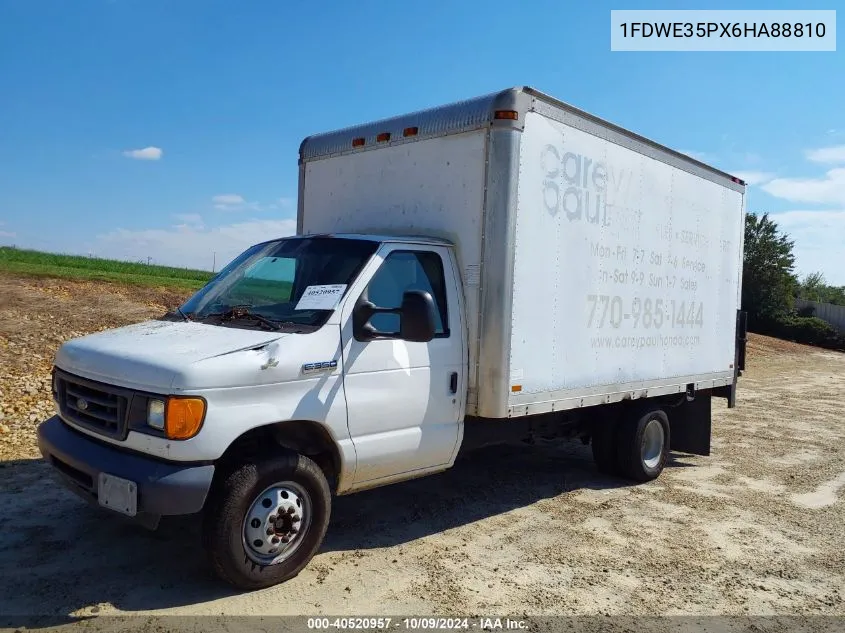 2006 Ford E-350 Cutaway VIN: 1FDWE35PX6HA88810 Lot: 40520957