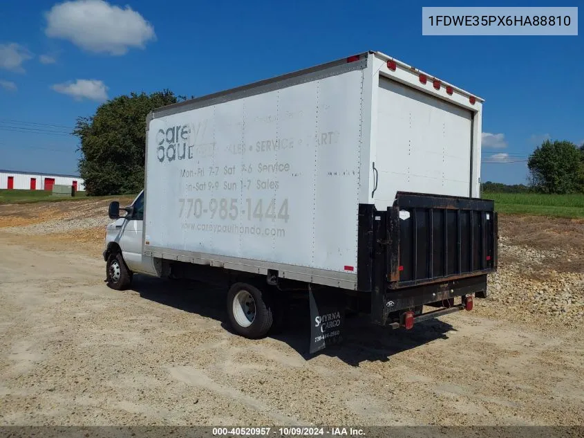 2006 Ford E-350 Cutaway VIN: 1FDWE35PX6HA88810 Lot: 40520957