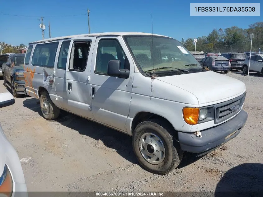 2006 Ford E-350 Super Duty Xl/Xlt VIN: 1FBSS31L76DA35508 Lot: 40567691