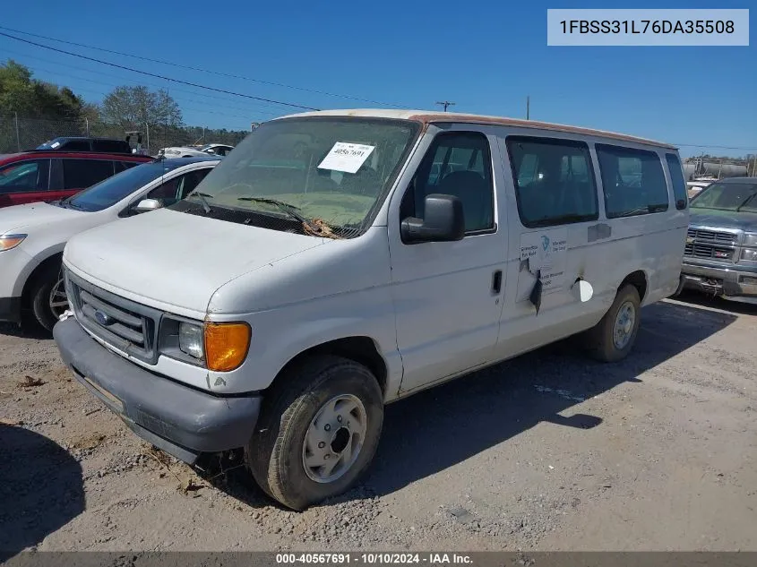 2006 Ford E-350 Super Duty Xl/Xlt VIN: 1FBSS31L76DA35508 Lot: 40567691