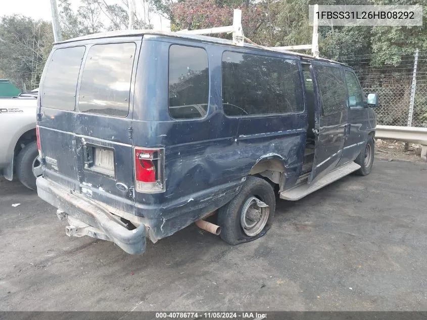 1FBSS31L26HB08292 2006 Ford E-350 Super Duty Xl/Xlt