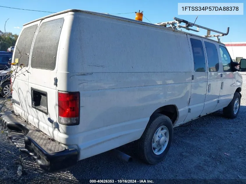 2007 Ford E-350 Super Duty Recreational VIN: 1FTSS34P57DA88378 Lot: 40626353