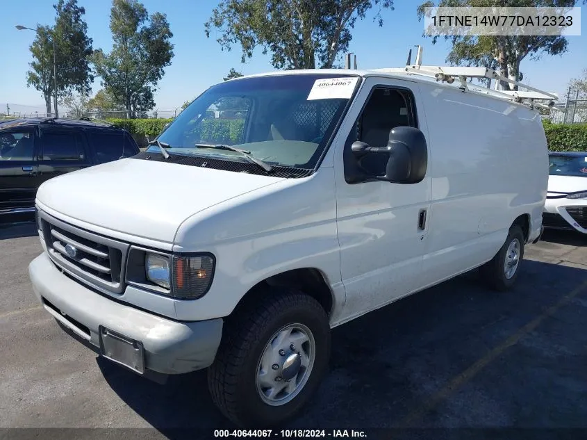 2007 Ford E-150 Commercial/Recreational VIN: 1FTNE14W77DA12323 Lot: 40644067