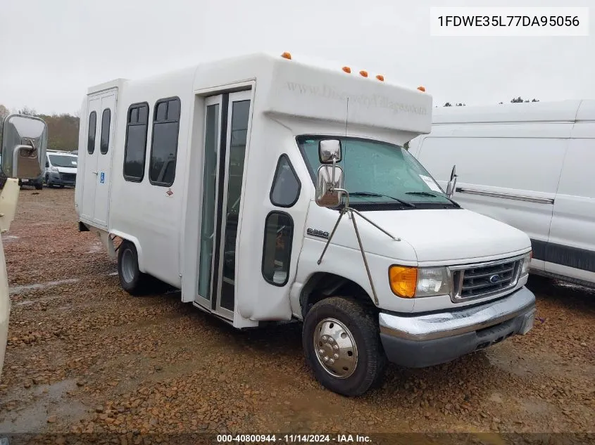 2007 Ford E-350 Cutaway VIN: 1FDWE35L77DA95056 Lot: 40800944