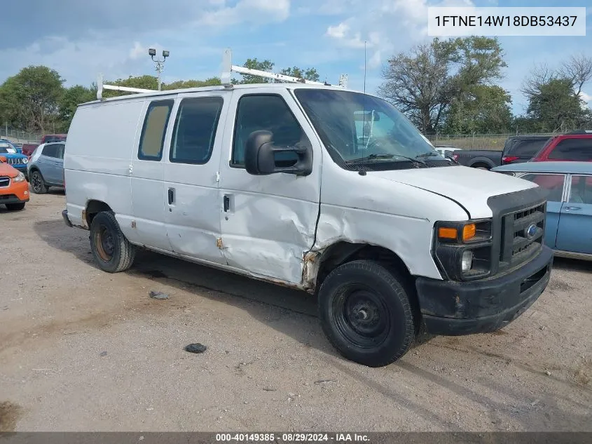 2008 Ford E-150 Commercial/Recreational VIN: 1FTNE14W18DB53437 Lot: 40149385