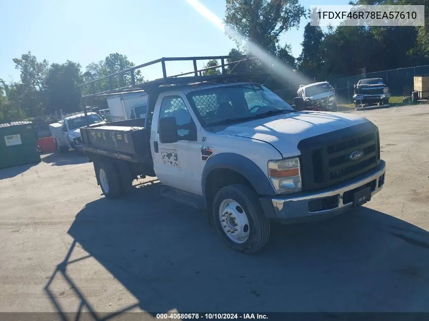 1FDXF46R78EA57610 2008 Ford F-450 Chassis Xl/Xlt