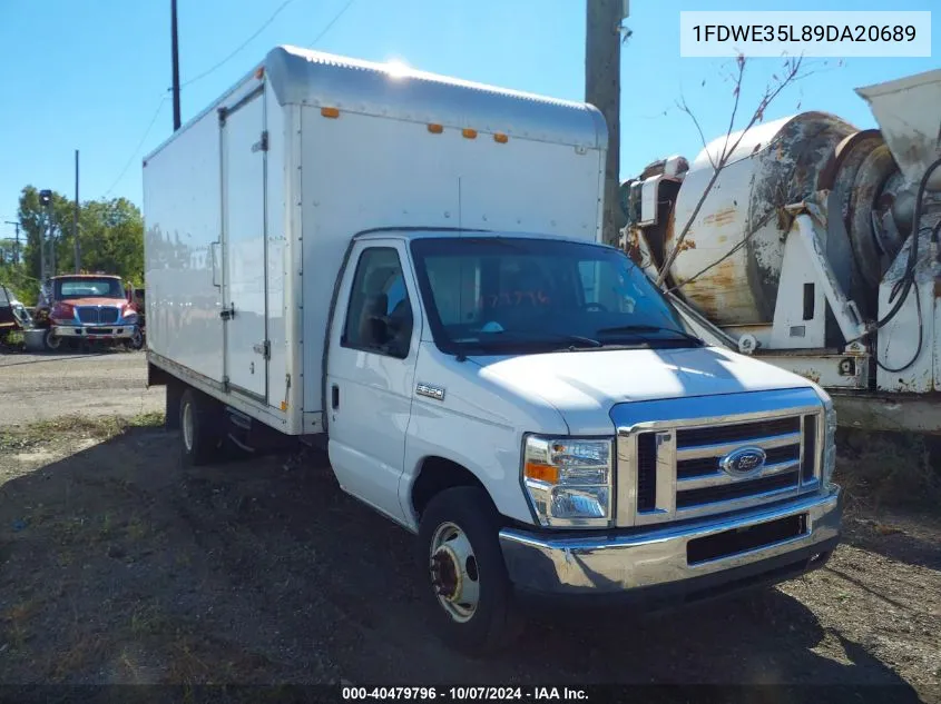 1FDWE35L89DA20689 2009 Ford E-350 Cutaway