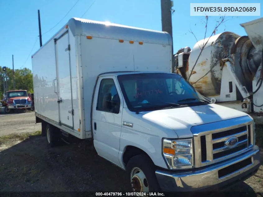 1FDWE35L89DA20689 2009 Ford E-350 Cutaway