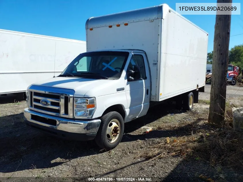 1FDWE35L89DA20689 2009 Ford E-350 Cutaway