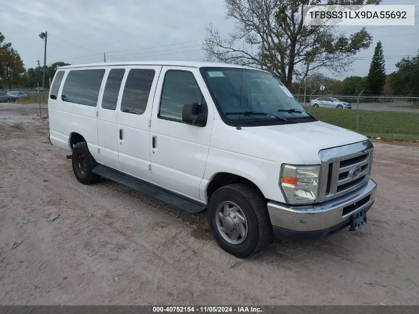 2009 Ford E-350 Super Duty Xl/Xlt VIN: 1FBSS31LX9DA55692 Lot: 40752154