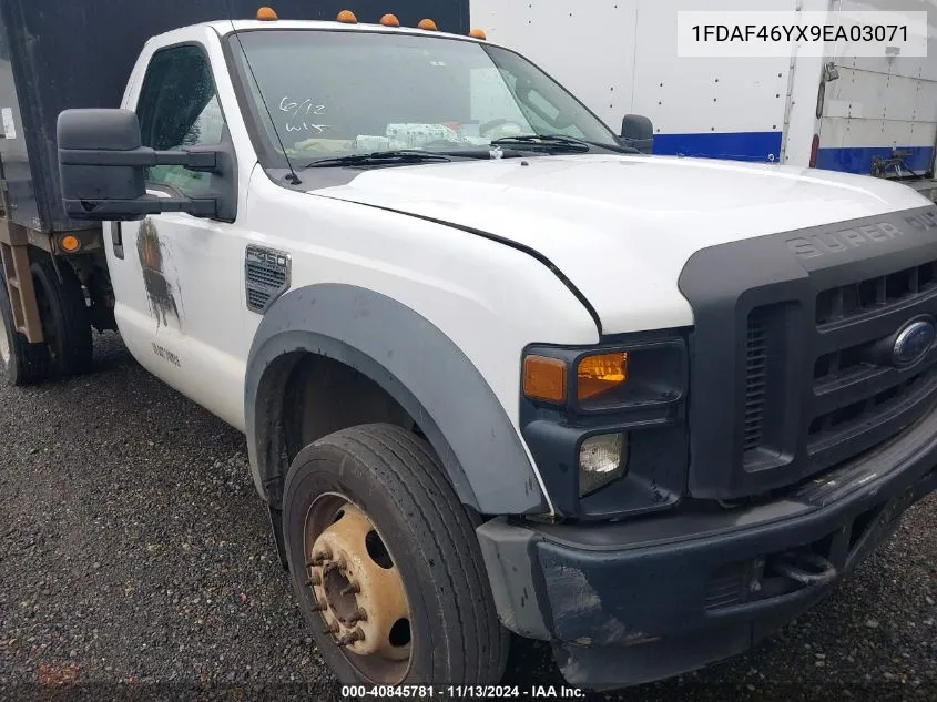 2009 Ford F-450 Chassis Xl/Xlt VIN: 1FDAF46YX9EA03071 Lot: 40845781