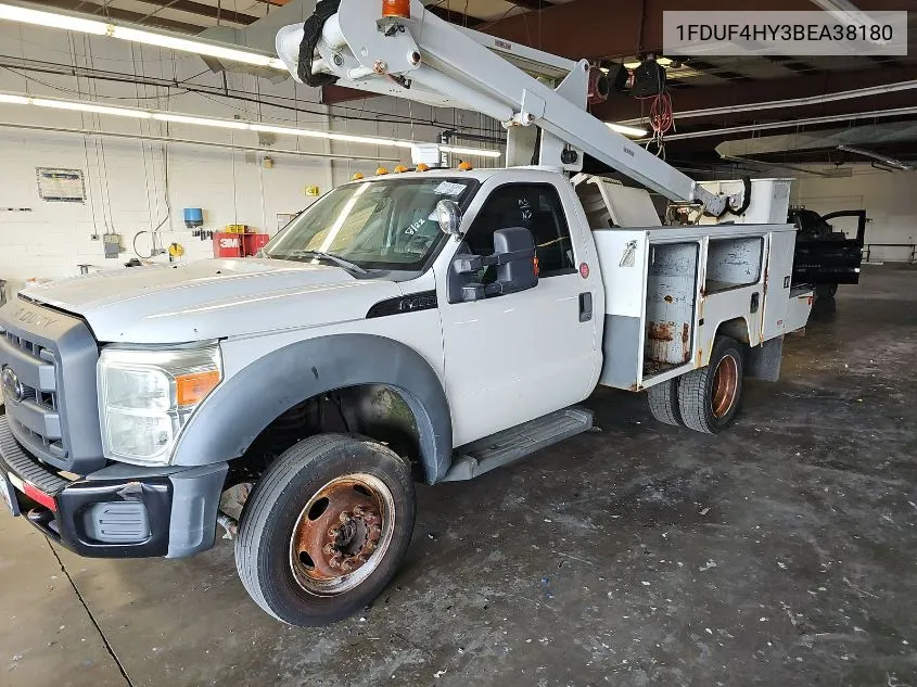 2011 Ford F-450 Chassis Xl VIN: 1FDUF4HY3BEA38180 Lot: 40519348