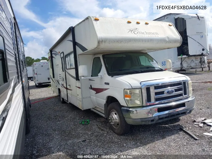 2011 Ford E-450 Cutaway E450 Super Duty Cutwy Van VIN: 1FDXE4FSXBDA04628 Lot: 40528187