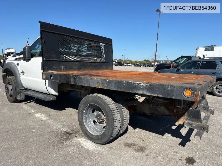 1FDUF4GT7BEB54360 2011 Ford F-450 Chassis Xl