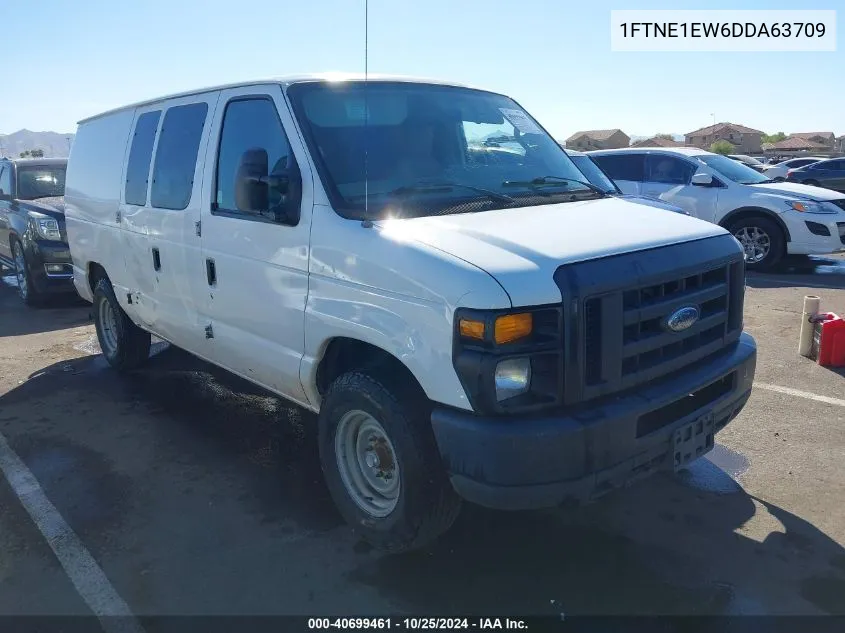 2013 Ford E-150 Commercial VIN: 1FTNE1EW6DDA63709 Lot: 40699461