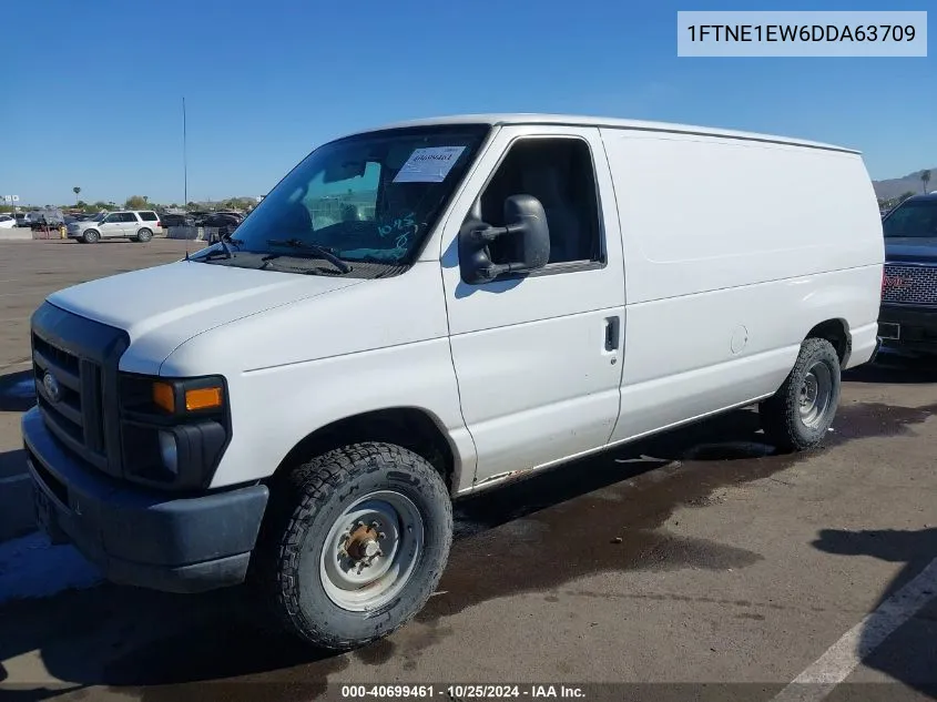 2013 Ford E-150 Commercial VIN: 1FTNE1EW6DDA63709 Lot: 40699461