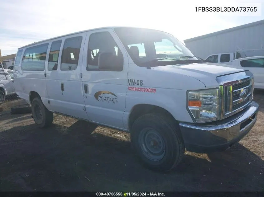 1FBSS3BL3DDA73765 2013 Ford E-350 Super Duty Xlt