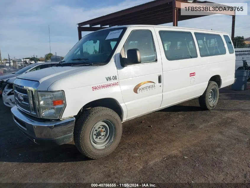 2013 Ford E-350 Super Duty Xlt VIN: 1FBSS3BL3DDA73765 Lot: 40756555