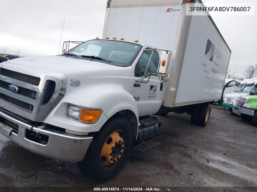 2013 Ford F-650 Xl/Xlt VIN: 3FRNF6FA8DV786007 Lot: 40814974