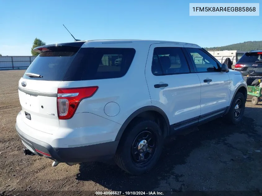 1FM5K8AR4EGB85868 2014 Ford Utility Police Interceptor