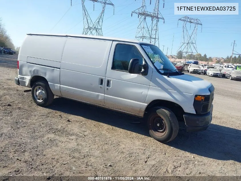 2014 Ford E-150 Commercial VIN: 1FTNE1EWXEDA03725 Lot: 40781676