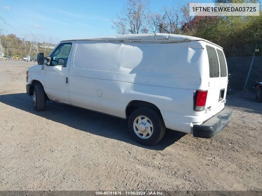 2014 Ford E-150 Commercial VIN: 1FTNE1EWXEDA03725 Lot: 40781676