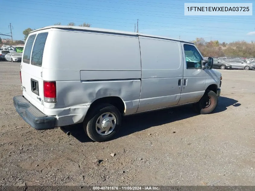 2014 Ford E-150 Commercial VIN: 1FTNE1EWXEDA03725 Lot: 40781676