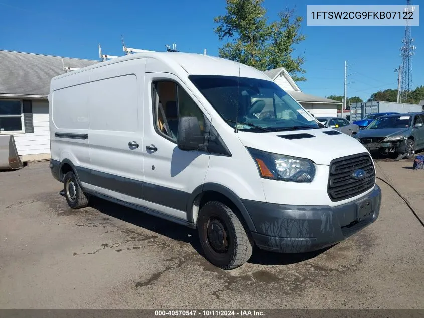 1FTSW2CG9FKB07122 2015 Ford Transit-350