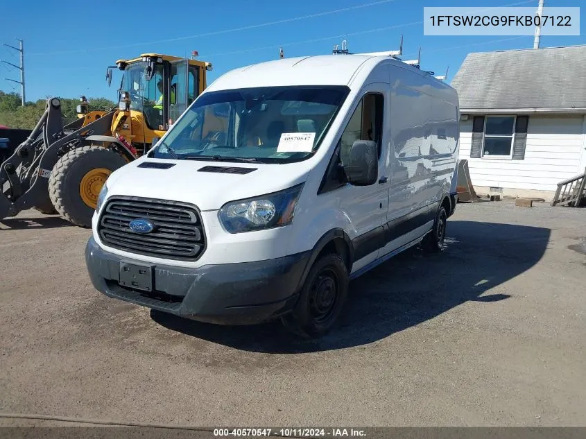 1FTSW2CG9FKB07122 2015 Ford Transit-350