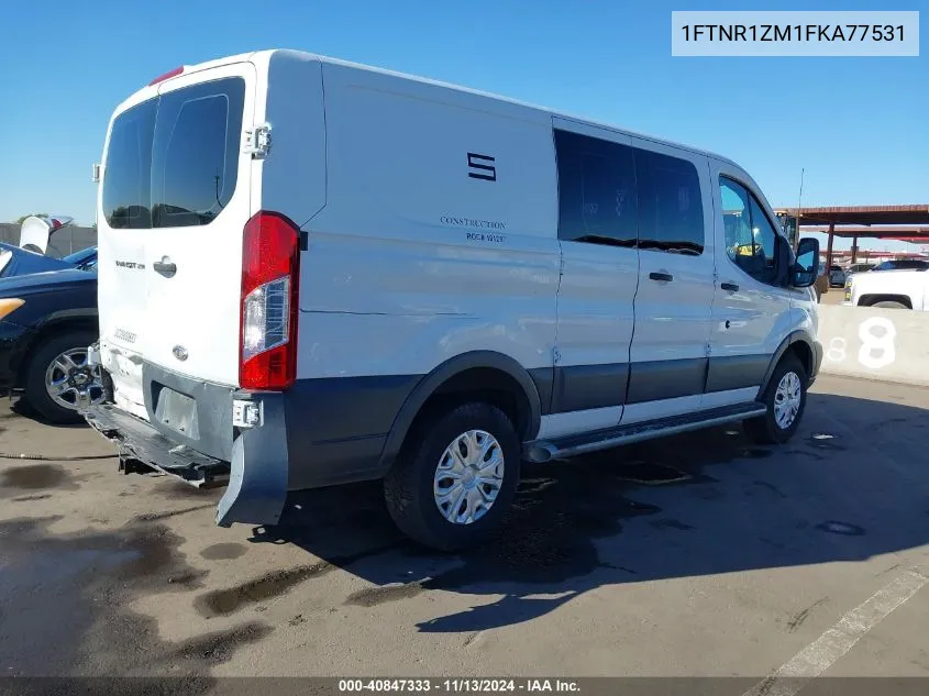 2015 Ford Transit-250 VIN: 1FTNR1ZM1FKA77531 Lot: 40847333