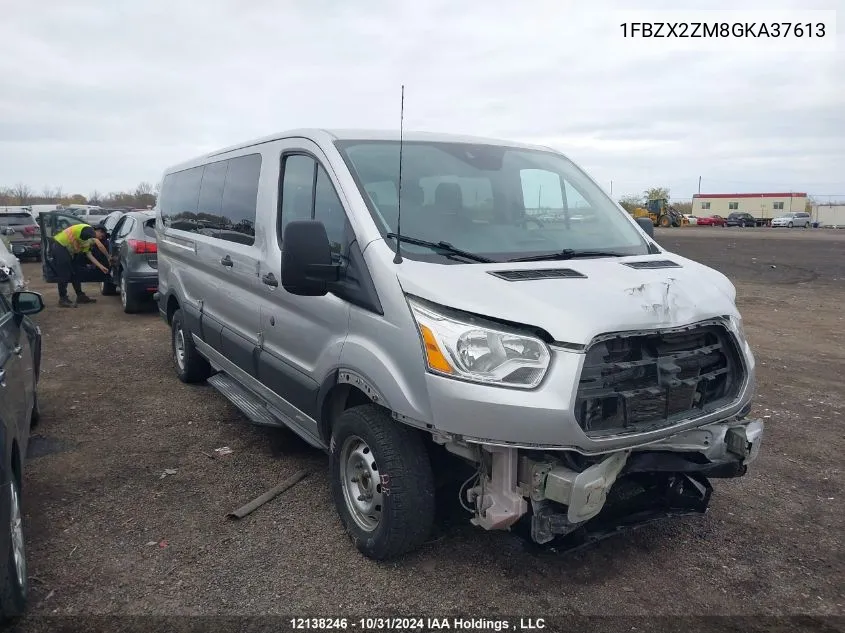 2016 Ford Transit-350 Xlt VIN: 1FBZX2ZM8GKA37613 Lot: 12138246