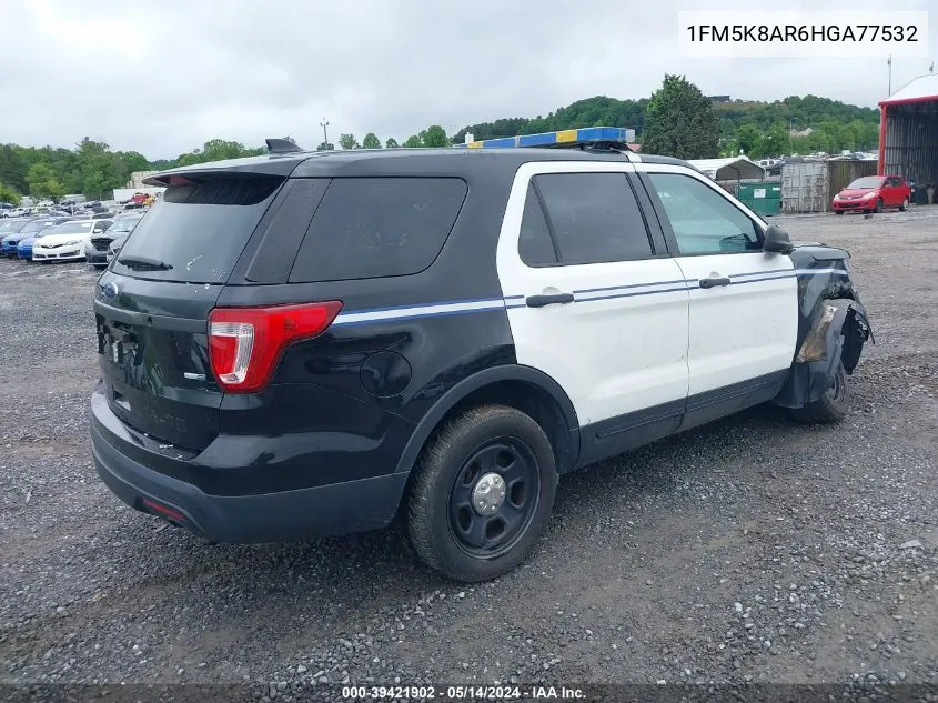 1FM5K8AR6HGA77532 2017 Ford Utility Police Interceptor