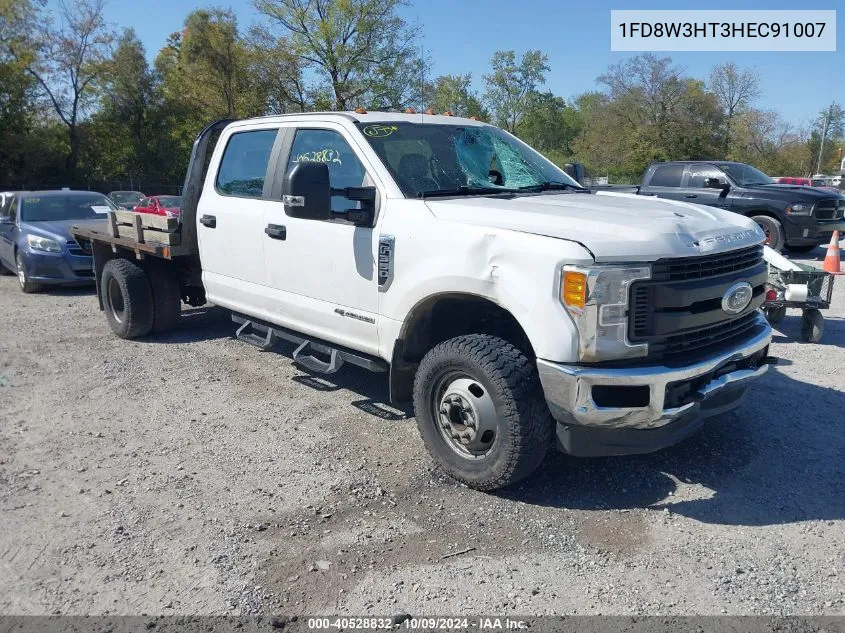 1FD8W3HT3HEC91007 2017 Ford F-350 Chassis Xl