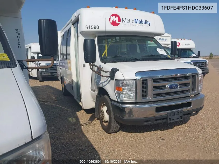 2017 Ford E-450 Cutaway VIN: 1FDFE4FS1HDC33607 Lot: 40563601