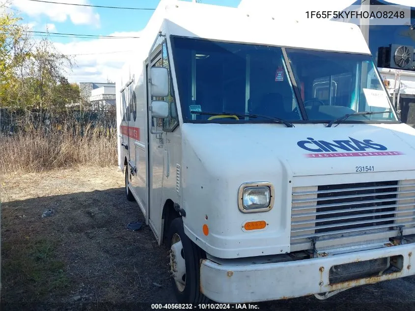 2017 Ford F-59 Commercial Stripped VIN: 1F65F5KYFHOAO8248 Lot: 40568232