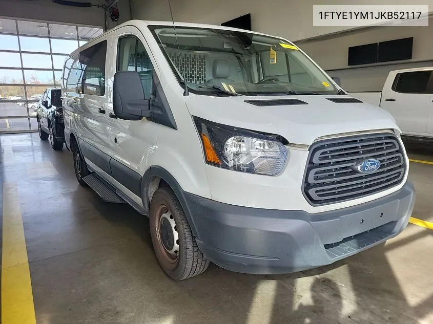 2018 Ford Transit-150 T-150 VIN: 1FTYE1YM1JKB52117 Lot: 40879083