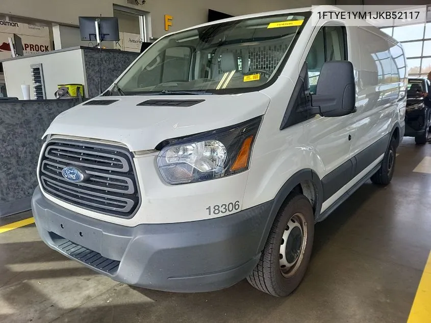 2018 Ford Transit-150 T-150 VIN: 1FTYE1YM1JKB52117 Lot: 40879083