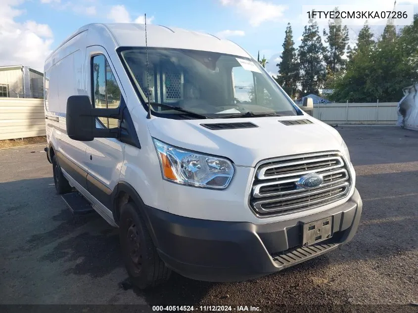 2019 Ford Transit-150 VIN: 1FTYE2CM3KKA07286 Lot: 40514524