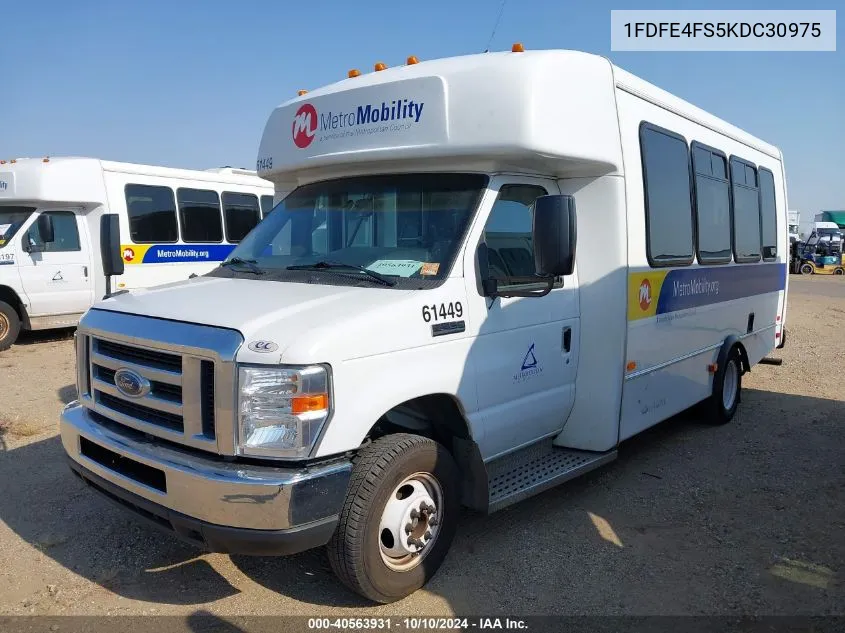 2019 Ford E-450 Cutaway VIN: 1FDFE4FS5KDC30975 Lot: 40563931