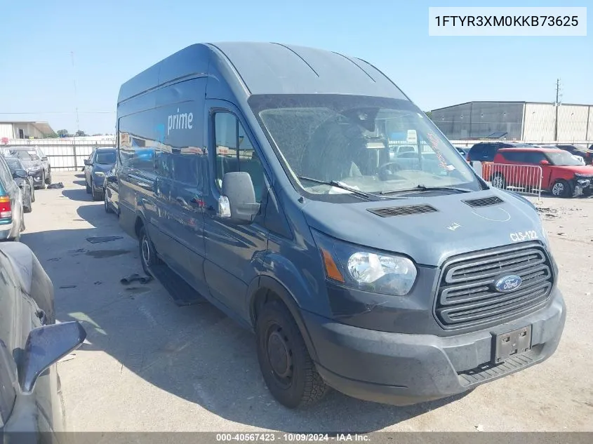 1FTYR3XM0KKB73625 2019 Ford Transit-250