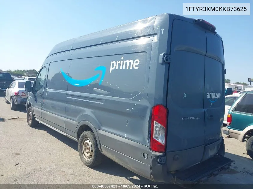 1FTYR3XM0KKB73625 2019 Ford Transit-250