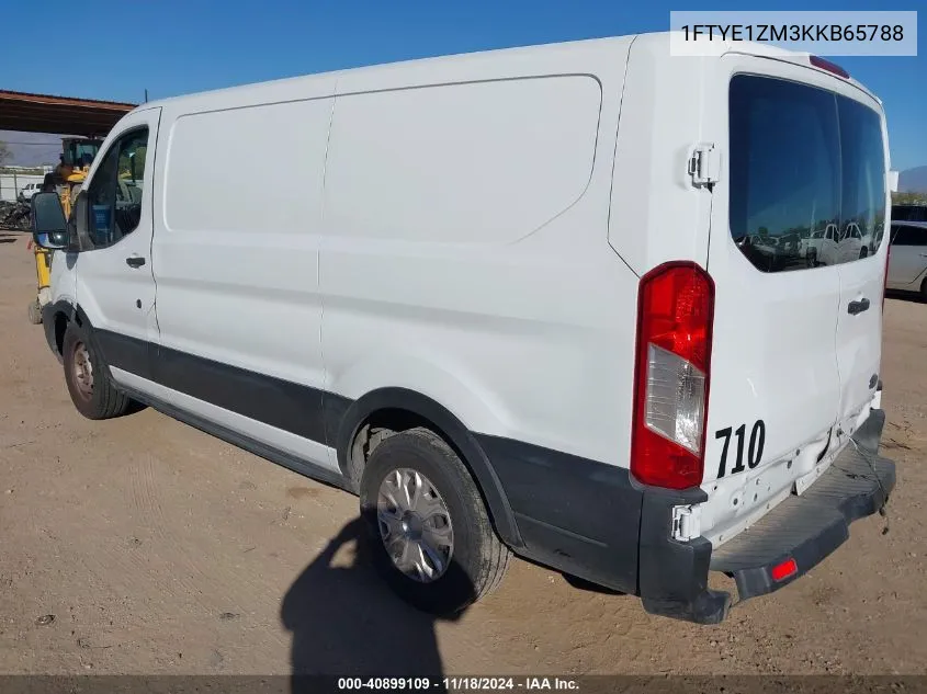 2019 Ford Transit-150 VIN: 1FTYE1ZM3KKB65788 Lot: 40899109