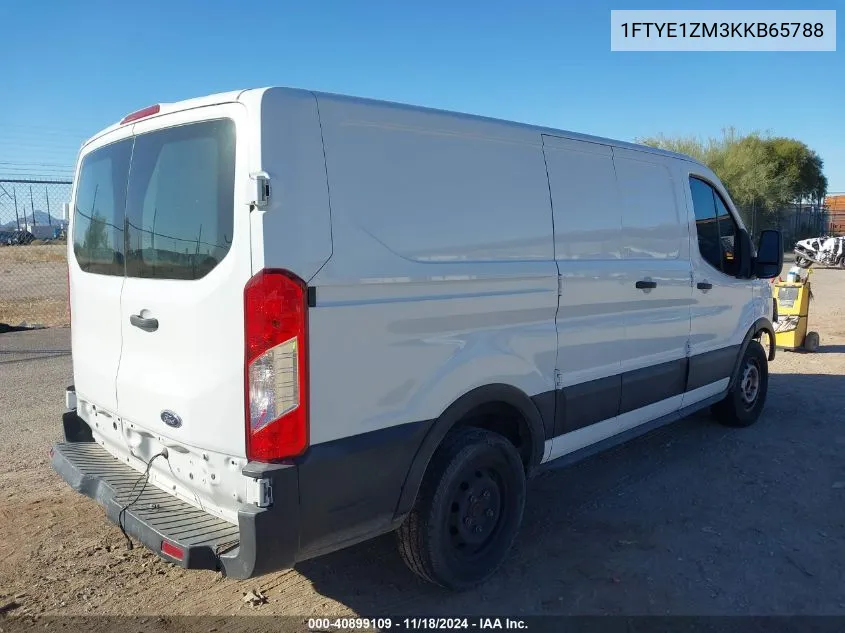 2019 Ford Transit-150 VIN: 1FTYE1ZM3KKB65788 Lot: 40899109