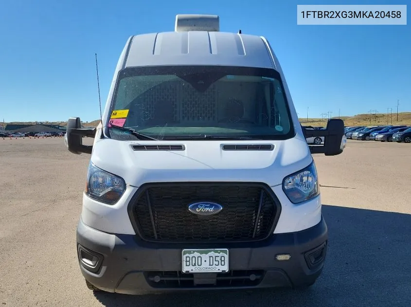 2021 Ford Transit-250 Cargo Van VIN: 1FTBR2XG3MKA20458 Lot: 40574465