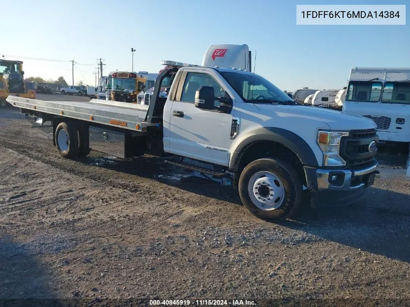 2021 Ford F-600 Chassis Xl VIN: 1FDFF6KT6MDA14384 Lot: 40845919