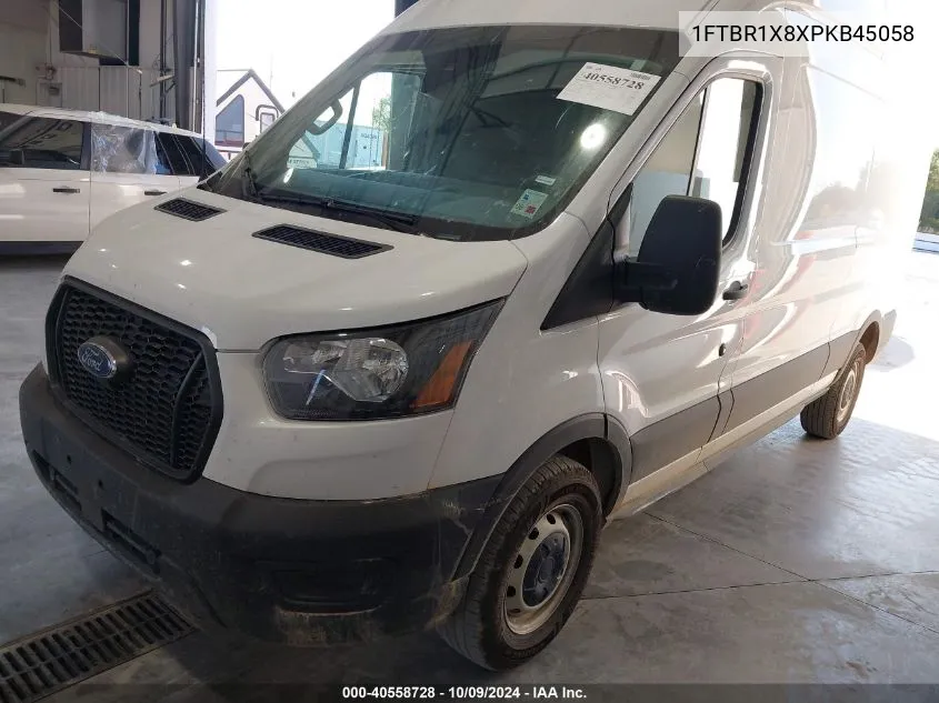 2023 Ford Transit-250 Cargo Van VIN: 1FTBR1X8XPKB45058 Lot: 40558728