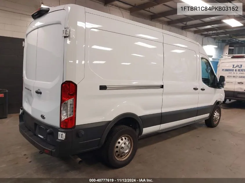 2023 Ford Transit-250 Cargo Van VIN: 1FTBR1C84PKB03152 Lot: 40777619