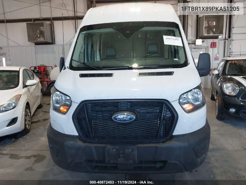 2023 Ford Transit-250 Cargo Van VIN: 1FTBR1X89PKA51205 Lot: 40872453